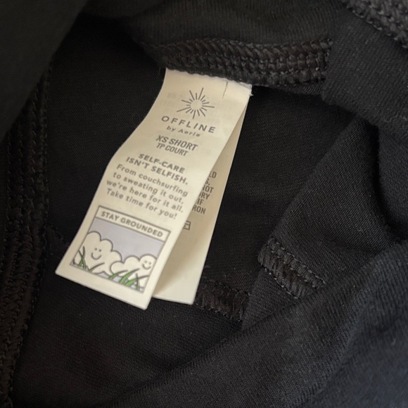 Aerie OFFLINE OG High-Waisted Black Leggings XS - Picture 8 of 9